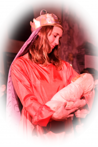 Mary in the Nativity Play